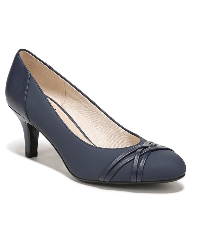 LifeStride Pascal Womens Pumps Blue Product Image