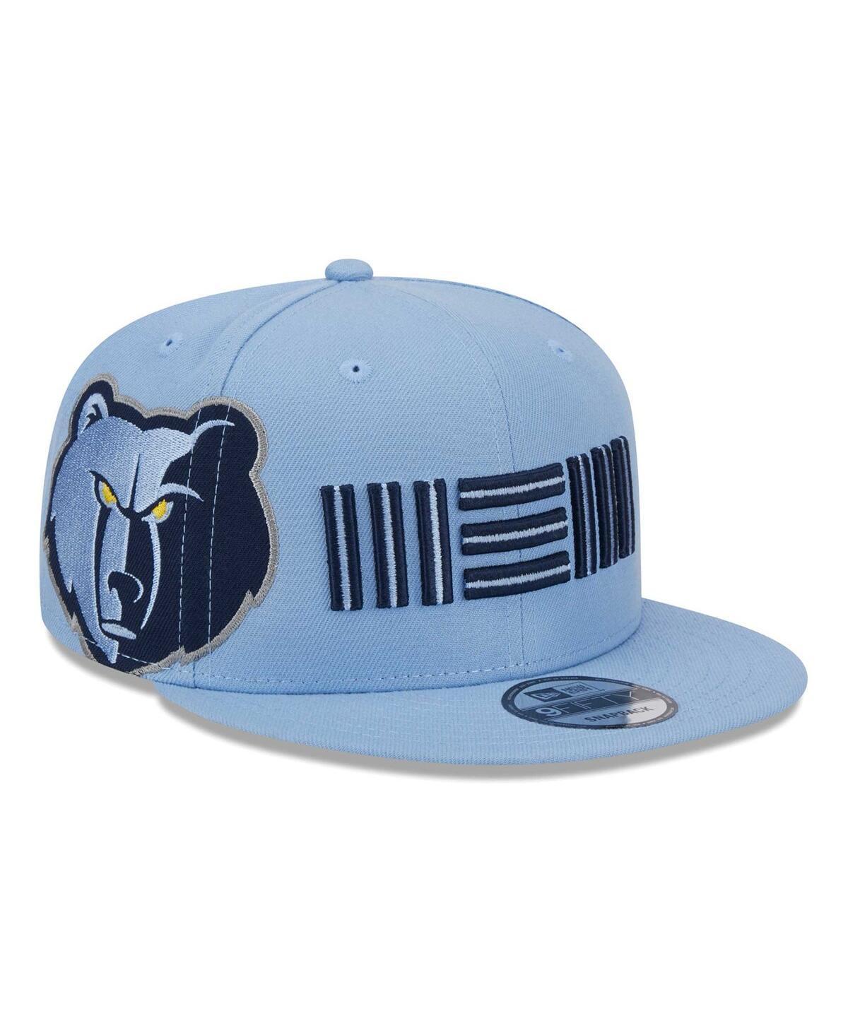 Mens New Era Light Blue Memphis Grizzlies Side Logo 9FIFTY Snapback Hat Product Image