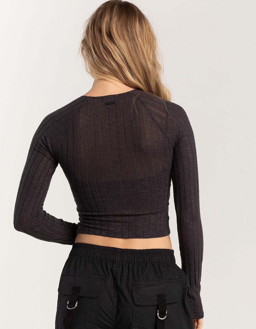 BILLABONG Just A Flirt Womens Long Sleeve Knit Top Product Image