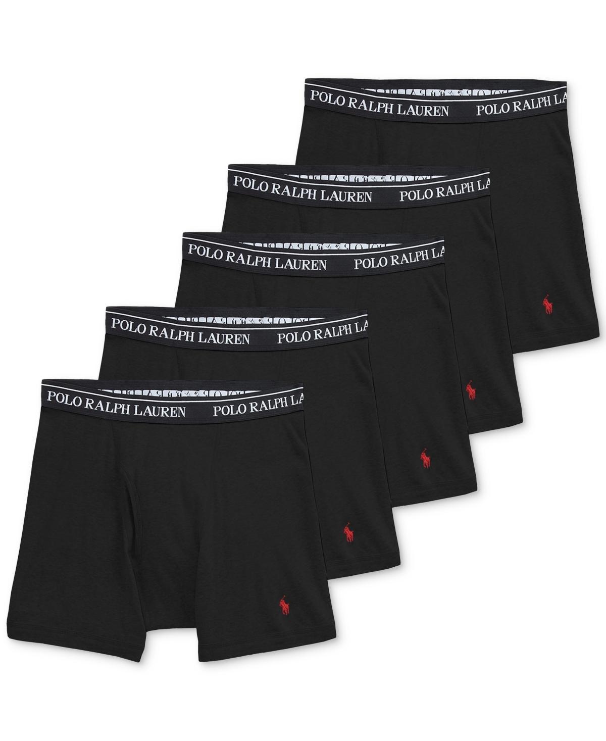 Polo Ralph Lauren 5-Pack Cotton Boxer Briefs Product Image