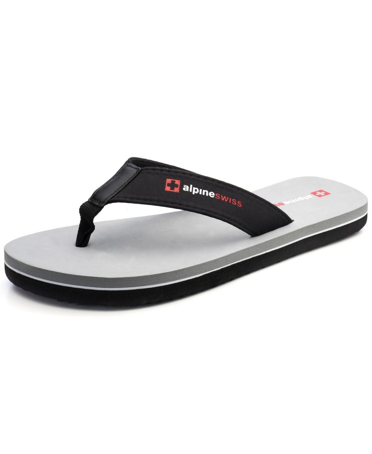 Alpine Swiss Mens Flip Flops Beach Sandals Eva Sole Lightweight Comfort Thongs Product Image