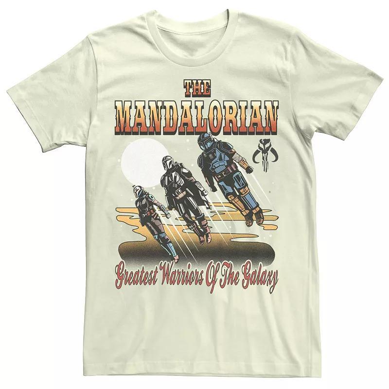 Mens Star Wars The Mandalorian Greatest Warriors Of The Galaxy Tee Product Image