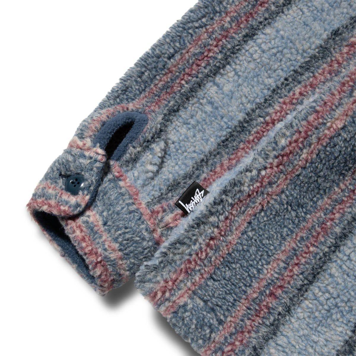 STRIPE SHERPA SHIRT Male Product Image