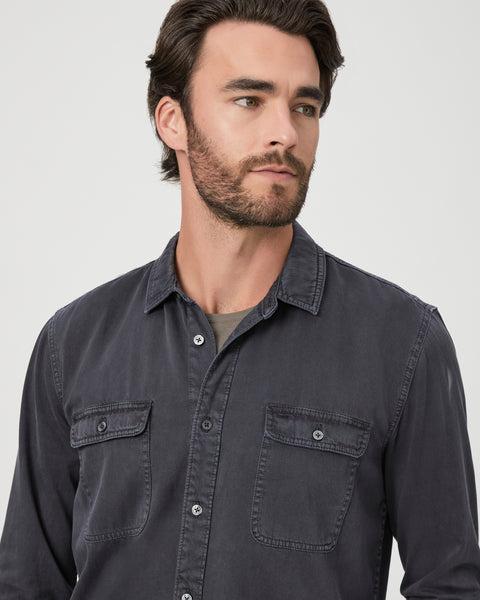 Paige Martin Shirt - Vintage Dark Indigo Product Image