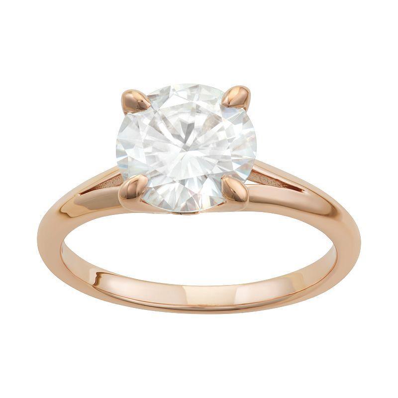 Charles & Colvard 1.96 Ct. T.w. Lab Created Moissanite Solitaire Ring In 14K Gold Product Image