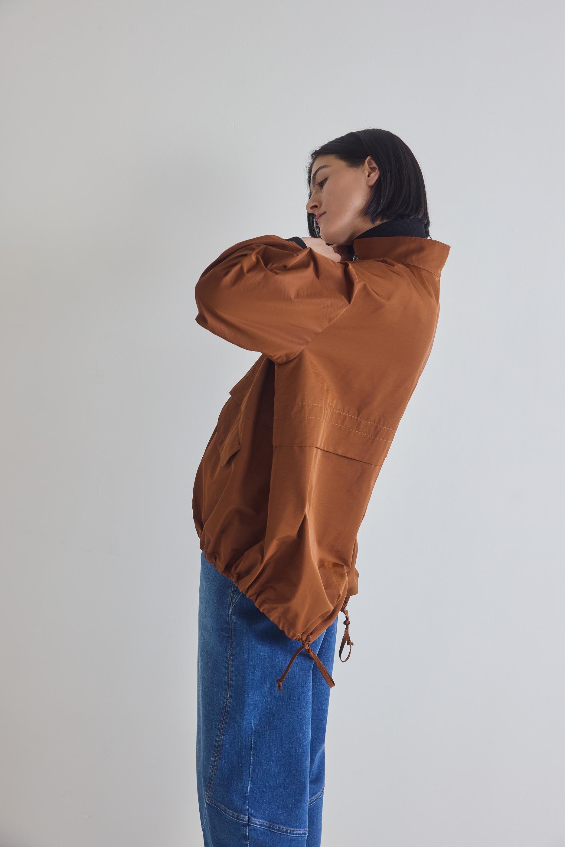 Oversized Windbreaker Jacket Product Image