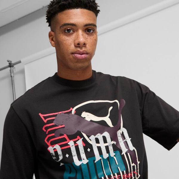 PUMA CLASSICS PLAY LOUD Overlay Logo Men's T-Shirt Product Image