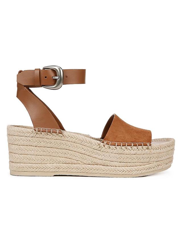 Vince Womens Belisa Square Toe Espadrille Platform Sandals Product Image