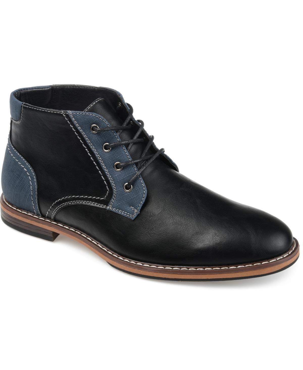 Vance Co. Franco Mens Plain Toe Chukka Boots Grey Product Image