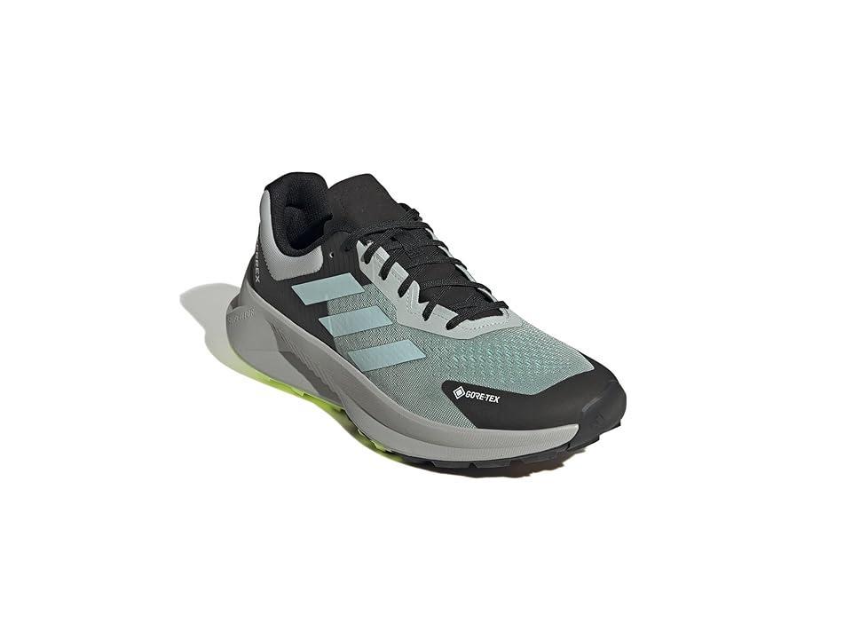 adidas Outdoor Terrex SoulStride Flow GORE-TEX(r) (Wonder /Semi Flash Aqua/Lucid Lemon) Men's Shoes Product Image