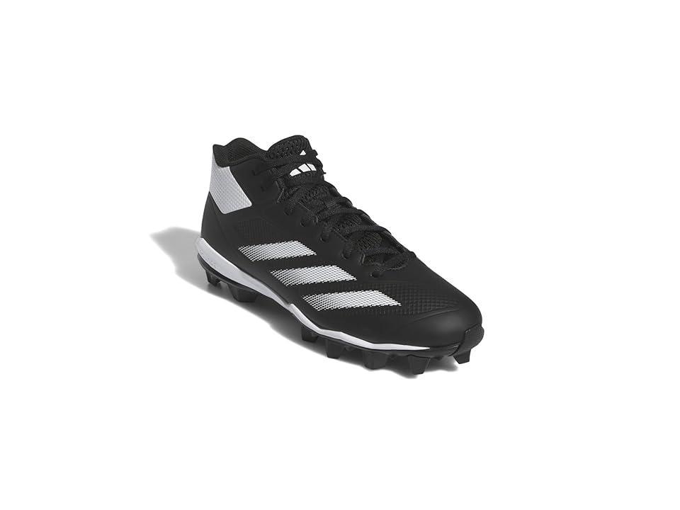 adidas Adizero Impact Molded BSB White/Black) Men's Shoes Product Image