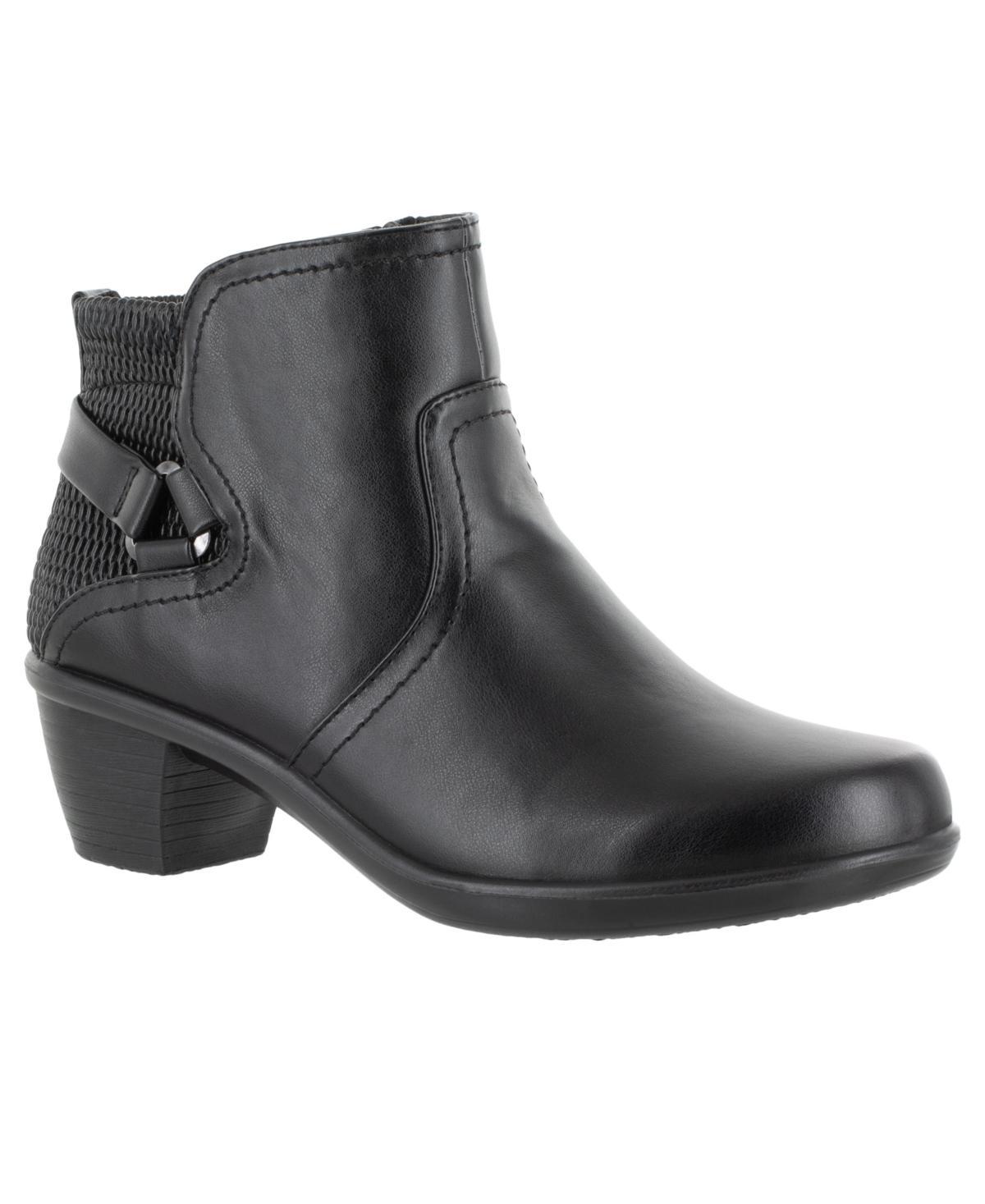 Easy Street Dawnta Womens Ankle Boots Grey Matte Product Image