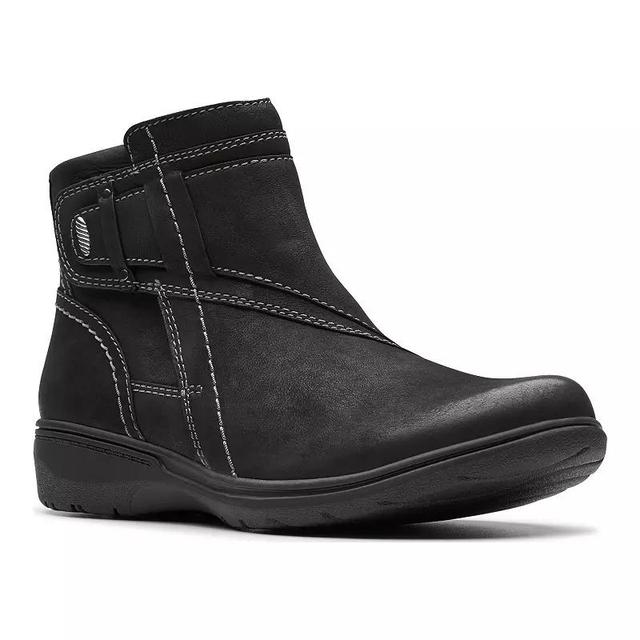 Clarks Carleigh Womens Leather Ankle Boots Product Image