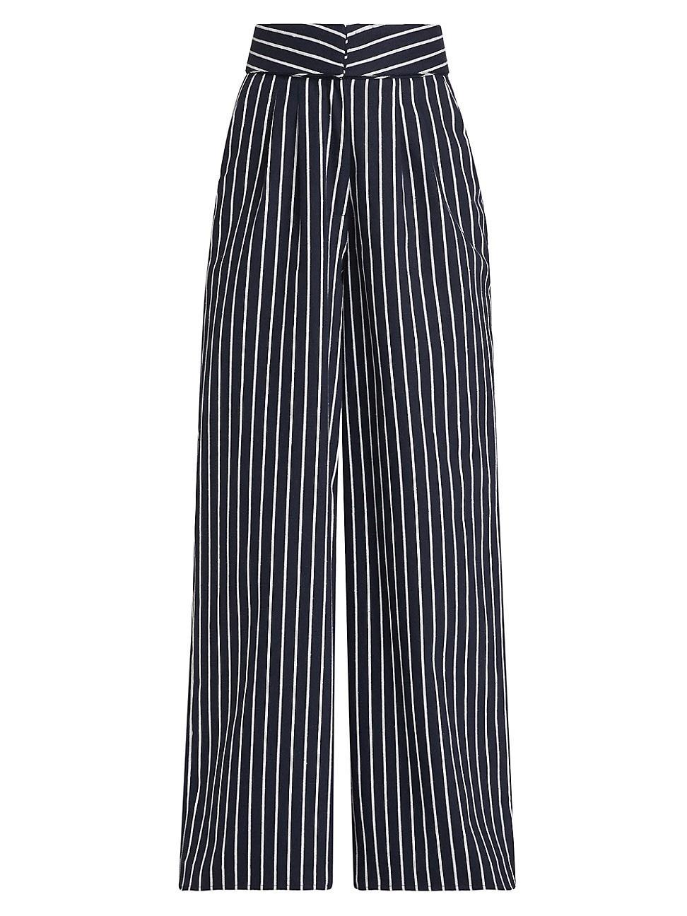 Womens Ryu Pinstripe Pants Product Image