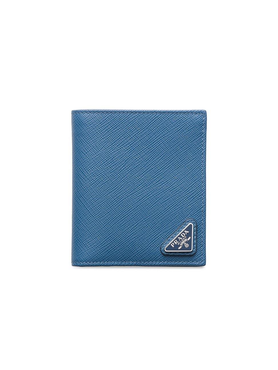 Mens Saffiano Leather Wallet Product Image