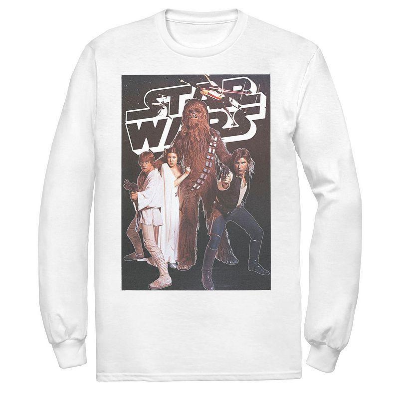 Mens Star Wars Vintage Group Poster Tee Product Image