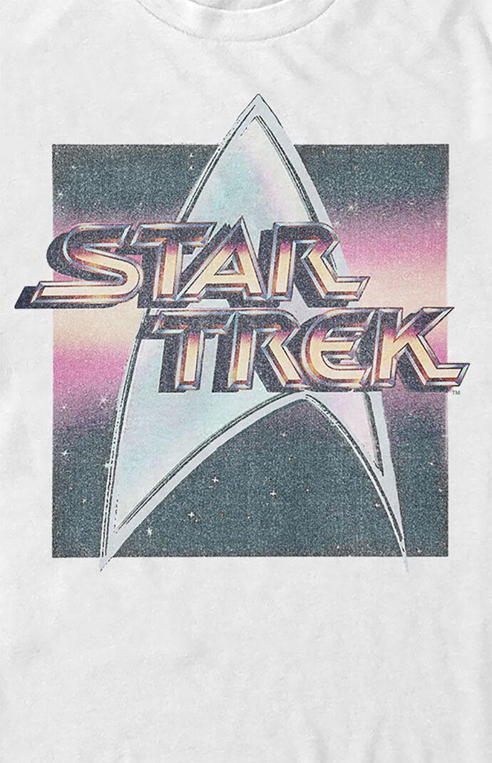 Mens Star Trek Distressed Logo T-Shirt Product Image