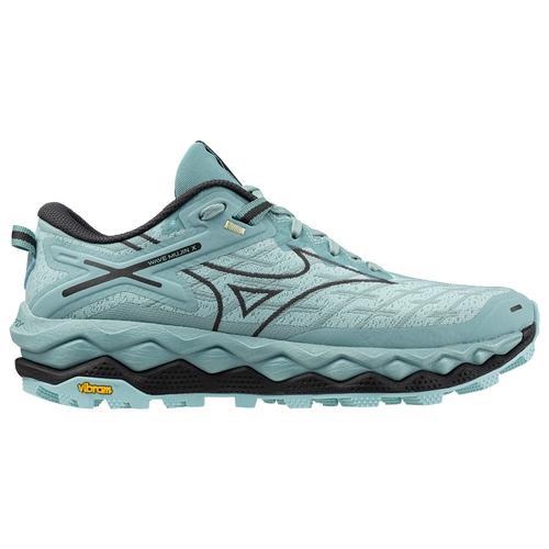 Mizuno Womens Mizuno Wave Mujin 10 Trail - Womens Shoes Eggshell Blue/Black Oyster Product Image