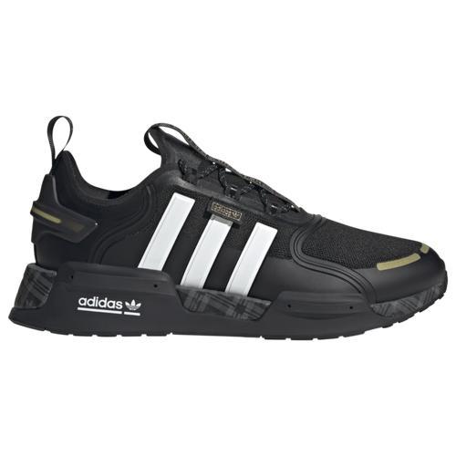 adidas Originals Mens adidas Originals NMD_V3 Casual Sneakers - Mens Running Shoes Gold/Black Product Image