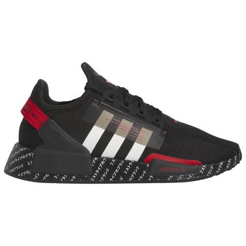 adidas Mens adidas NMD V2 - Mens Shoes Red/Black/White Product Image