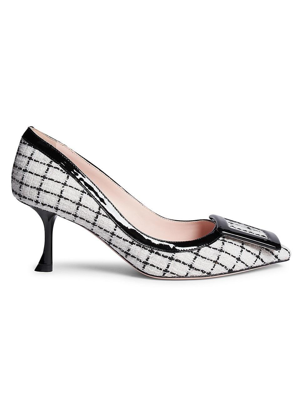 Womens Viv In The City 65MM Tweed Pumps Product Image