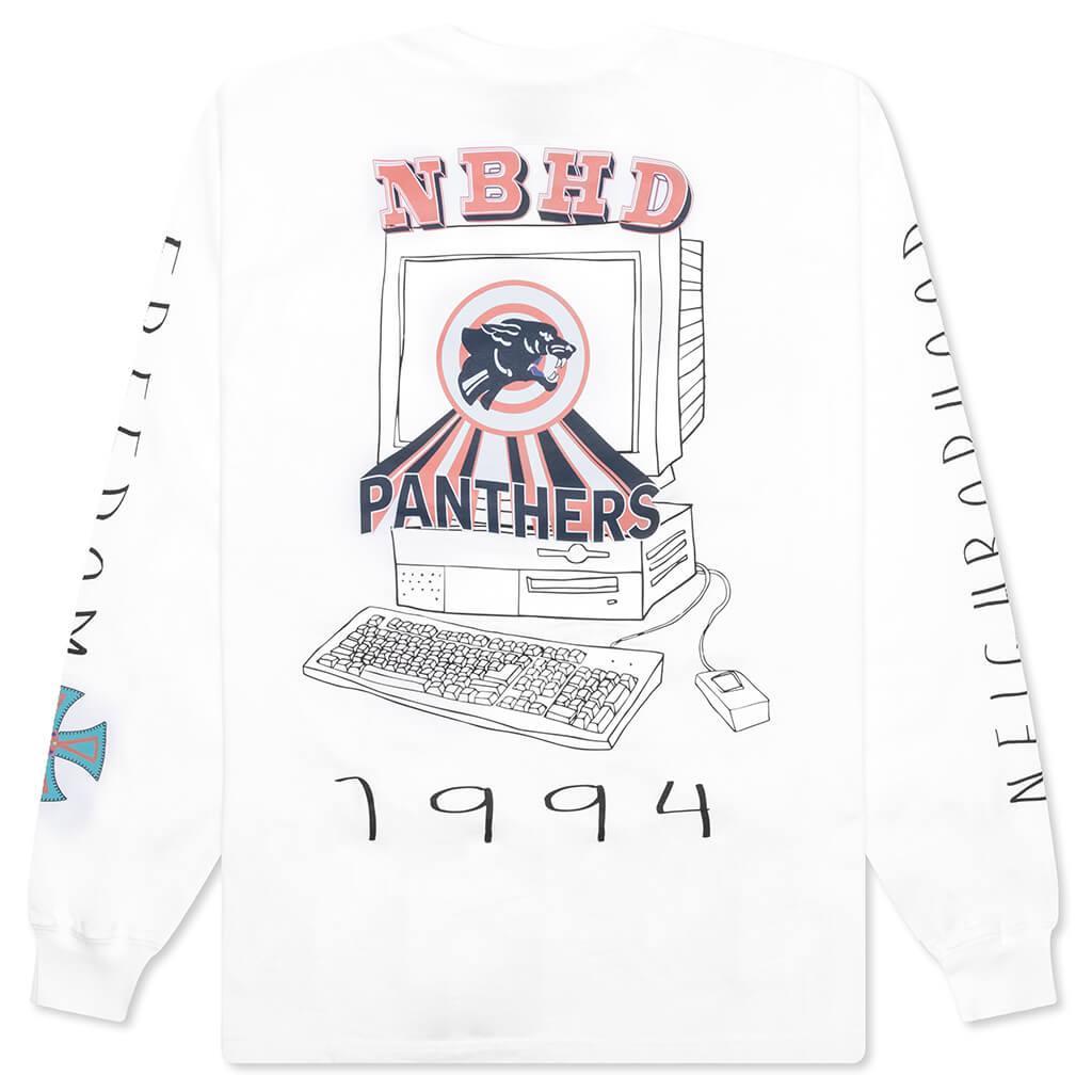 NH L/S Tee 10 - White Male Product Image