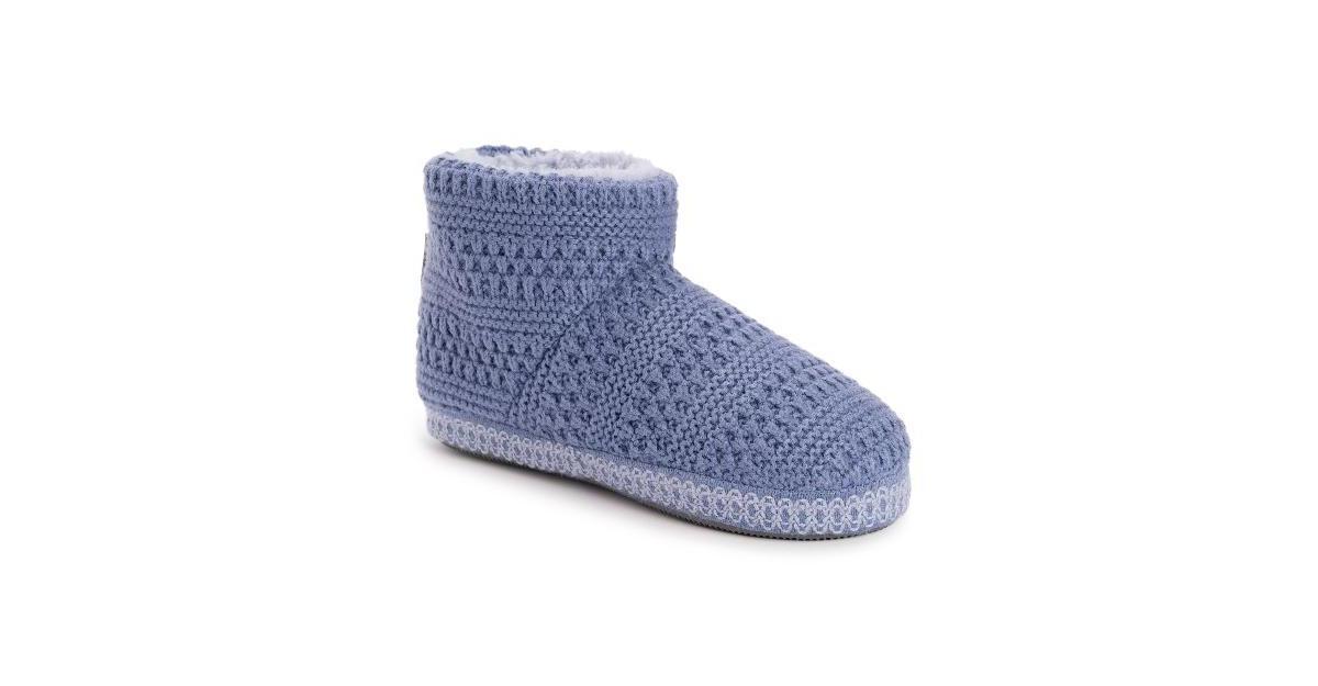 MUK LUKS Womens Favina Bootie Slippers Product Image