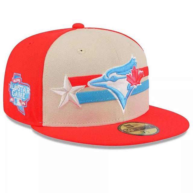 Mens New Era Cream Toronto Blue Jays 2024 MLB All-Star Game 59FIFTY Fitted Hat Product Image