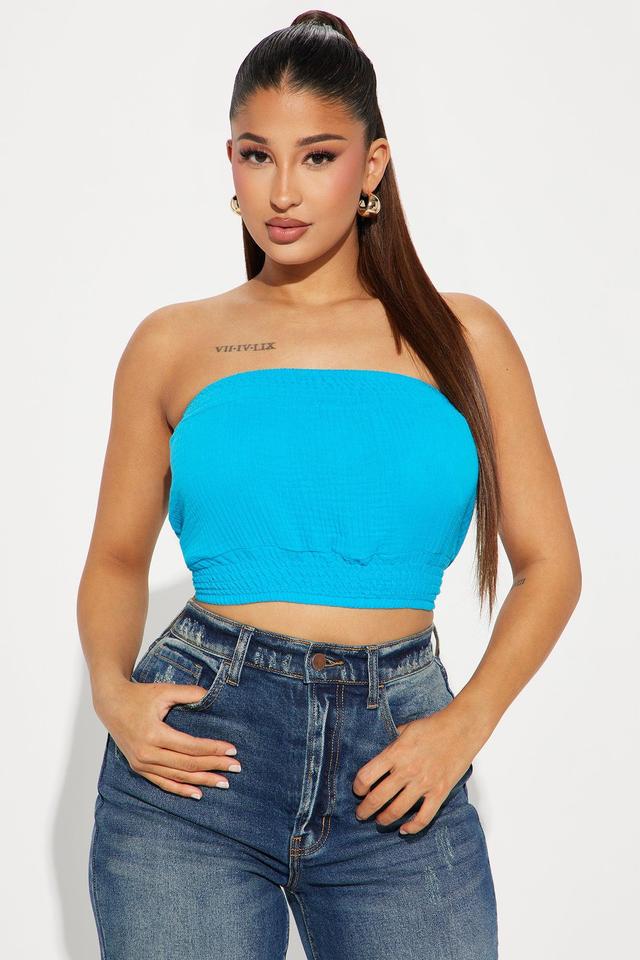 Summer Loving Top - Blue Product Image