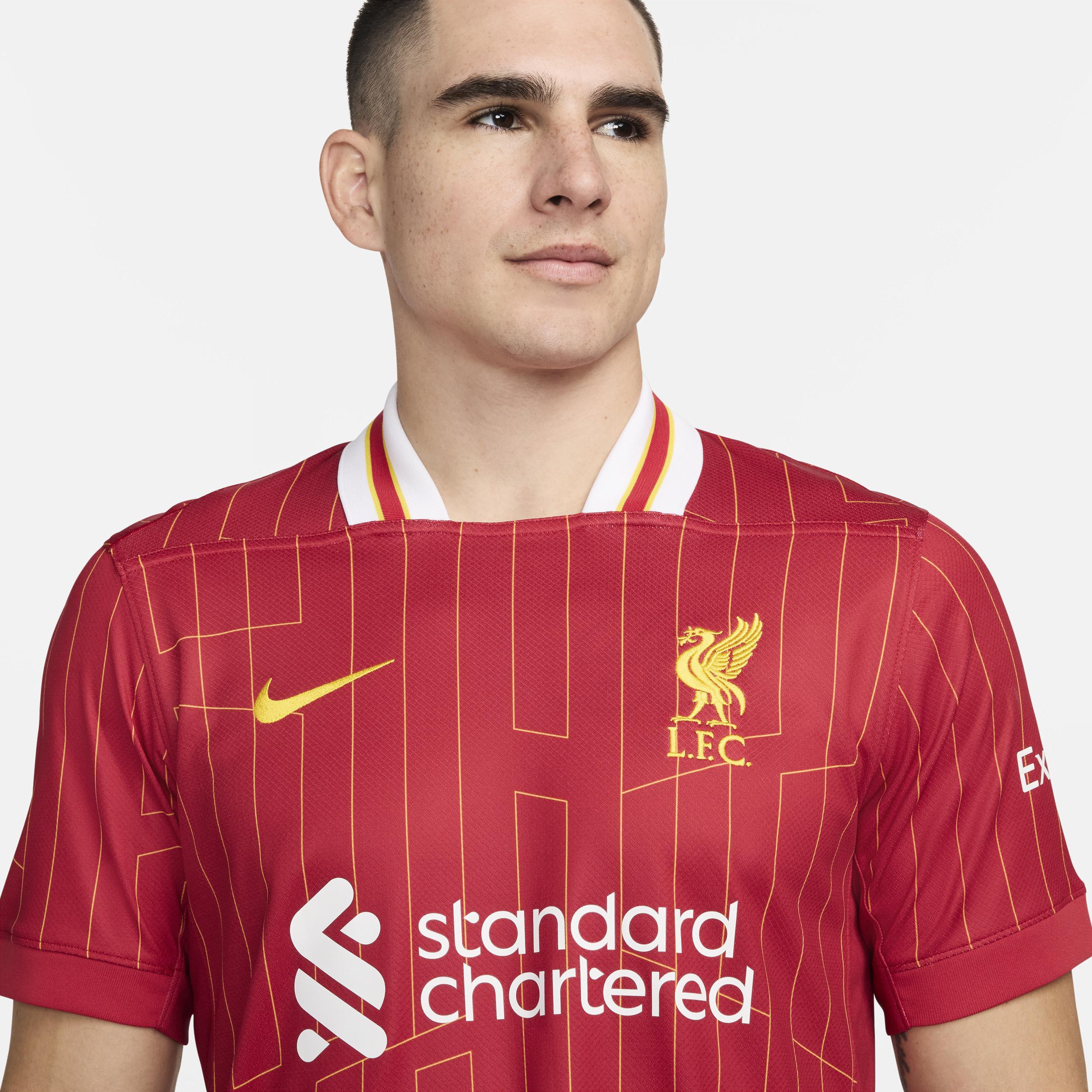 Liverpool FC 2024/25 Stadium Home Nike Men's Dri-FIT Soccer Replica Jersey Product Image