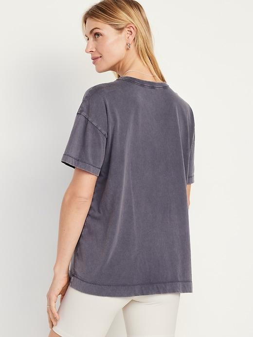 Oversized EveryWear Tunic T-Shirt Product Image