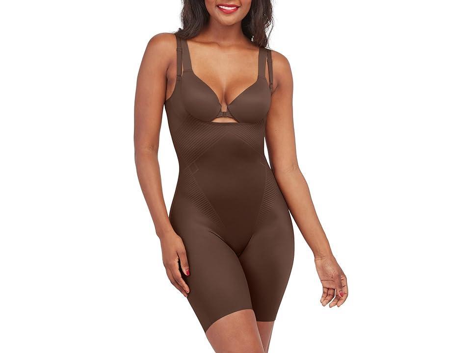 SPANX Thinstincts 2.0 Open Bust Mid-Thigh Bodysuit Product Image