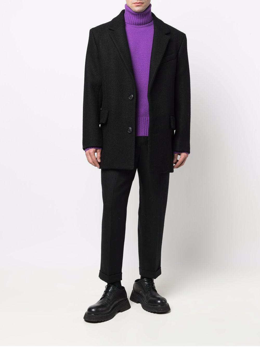 Single-breasted Blazer In Black Product Image