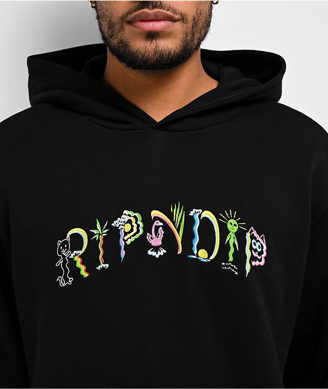 RIPNDIP Venice Black Hoodie Product Image