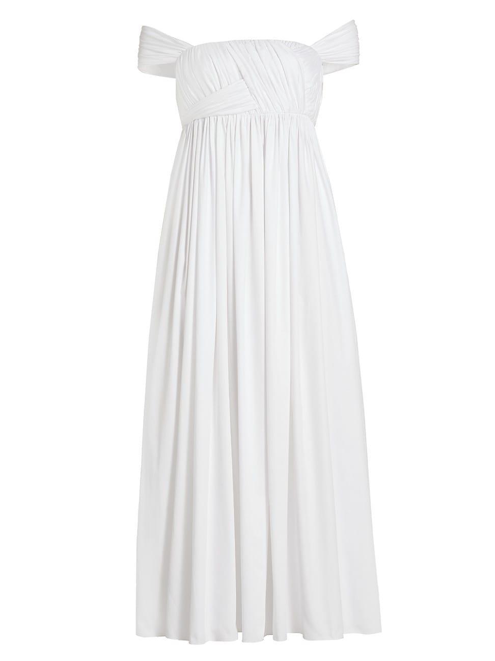 Womens Josephine Poplin Midi Dress Product Image