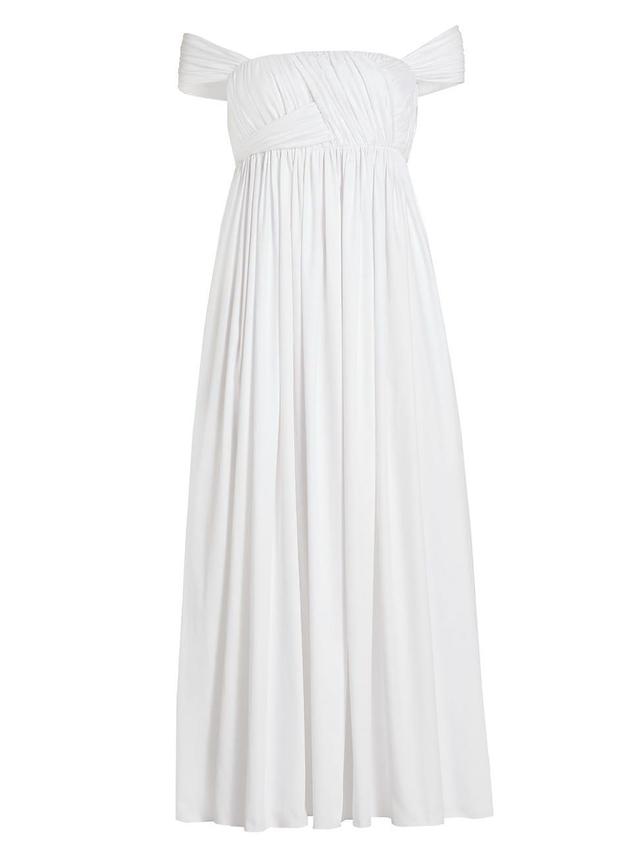 Womens Josephine Poplin Midi Dress Product Image