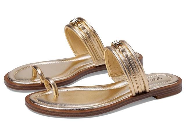 Michael Michael Kors Womens Veronica Slip-On Toe-Ring Slide Sandals Product Image