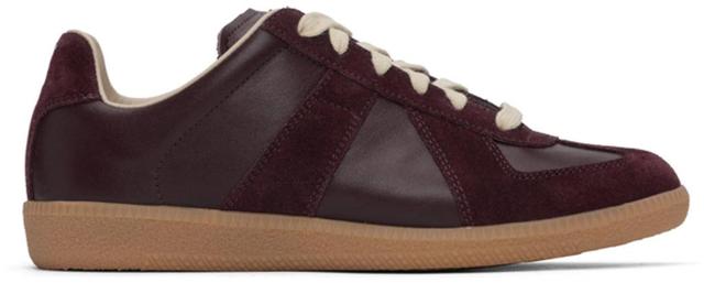 Replica Low-top Sneakers In T5088 Merlot Product Image