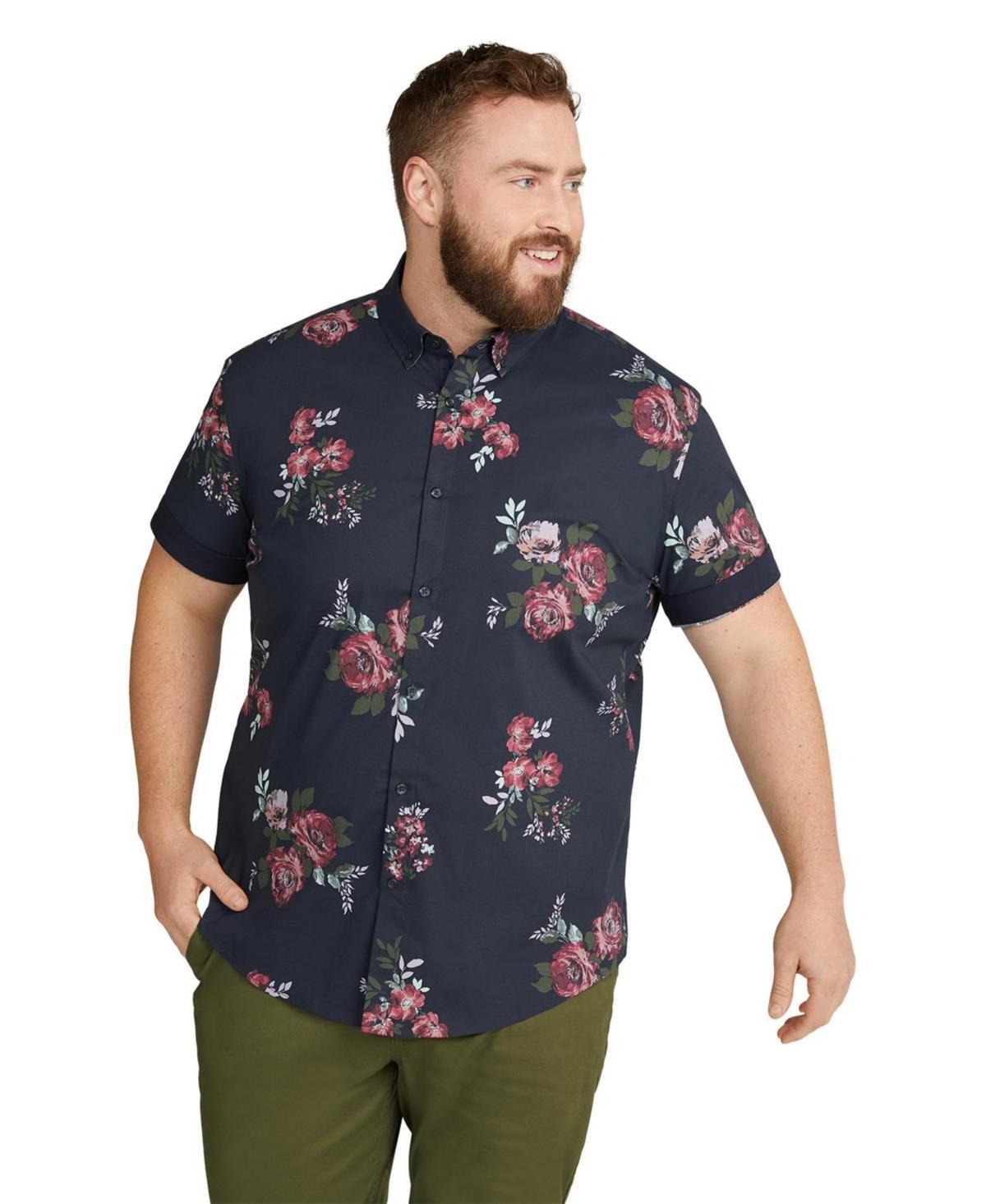 Johnny Bigg Mens Kennedy Floral Stretch Shirt Product Image