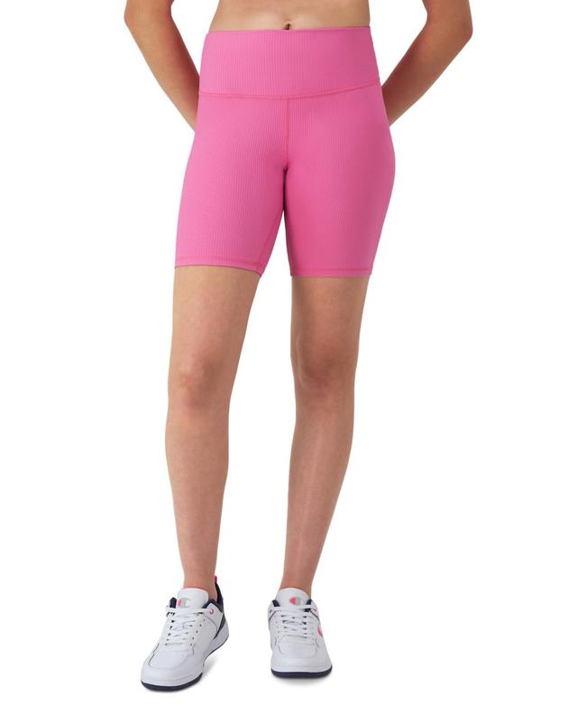 Champion Womens Soft Touch High-Rise Bike Shorts Product Image