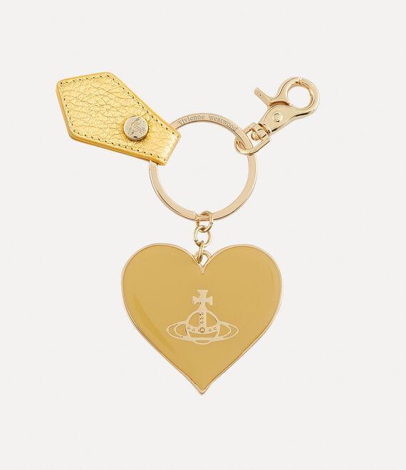 Mirror Heart Orb Keyring Product Image