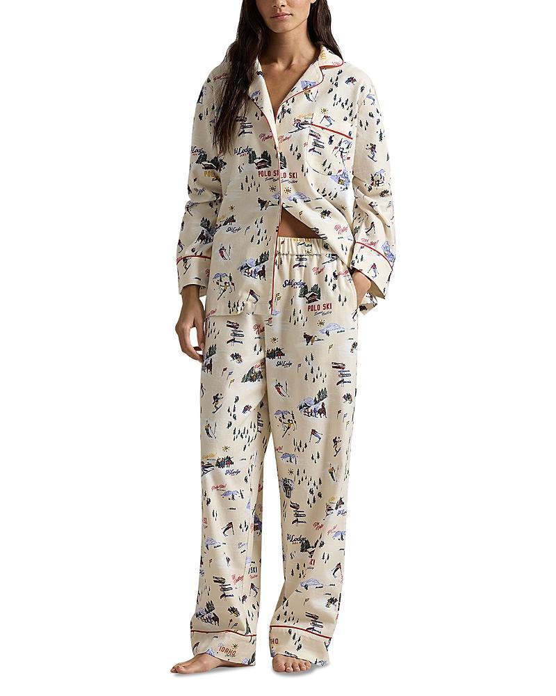 Bear Woven Pajama Set Product Image