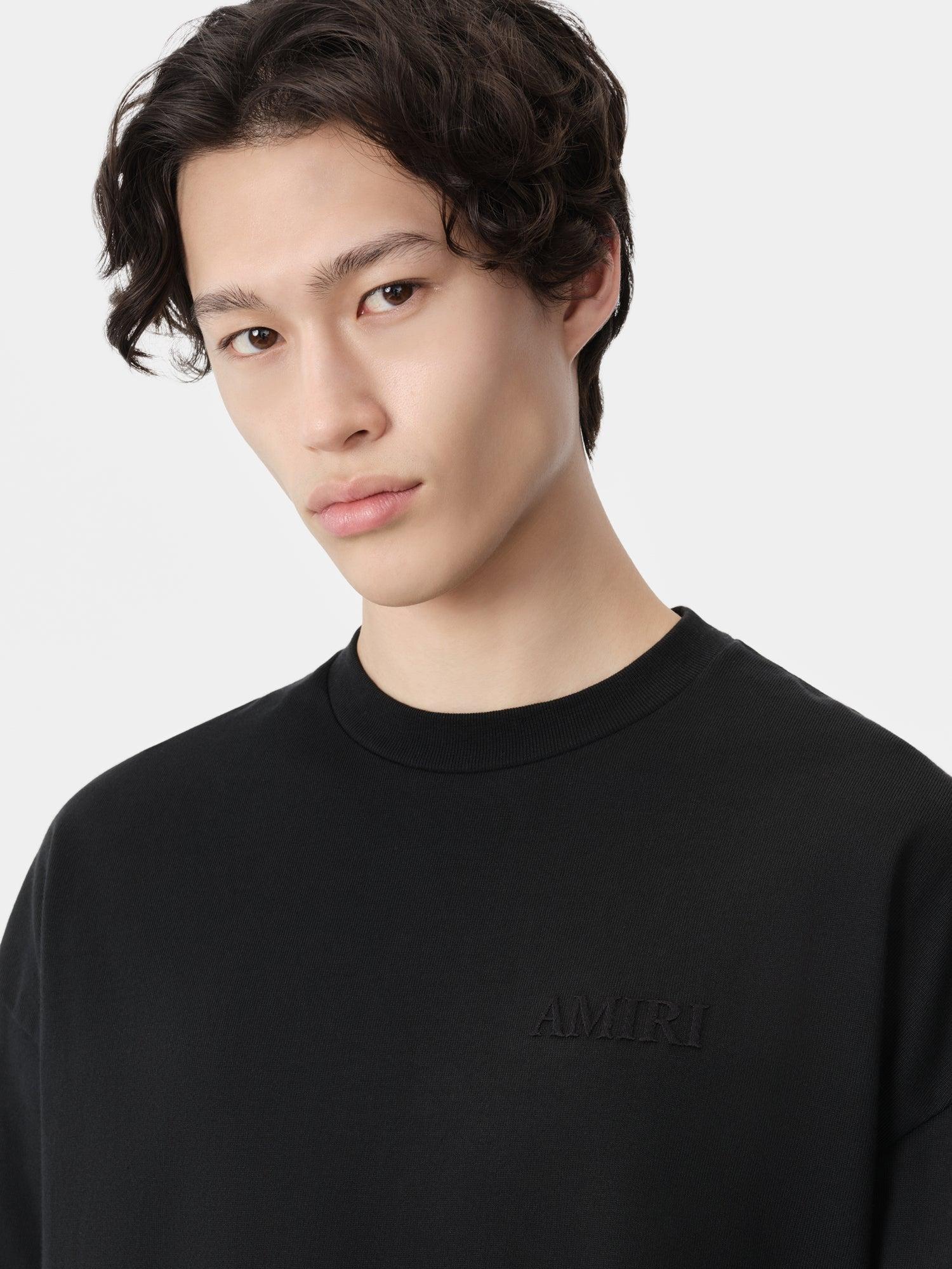 AMIRI OVERSIZED TEE - Black Male Product Image