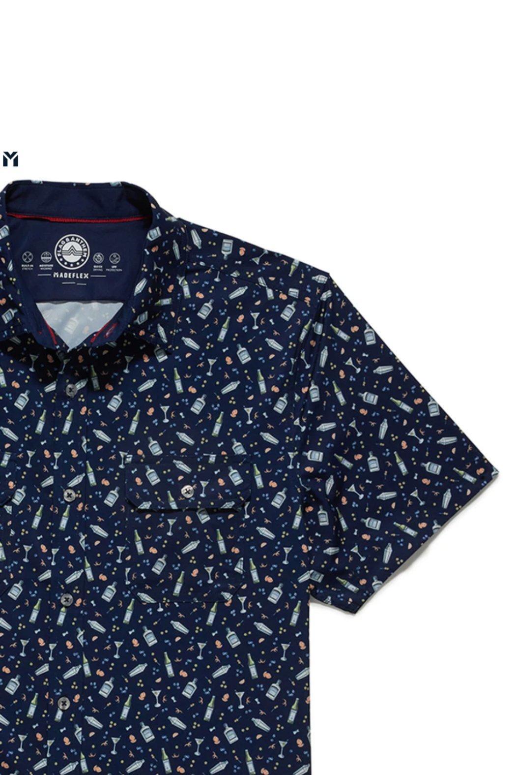 Deerbrook Martini Print Performance Shirt Product Image