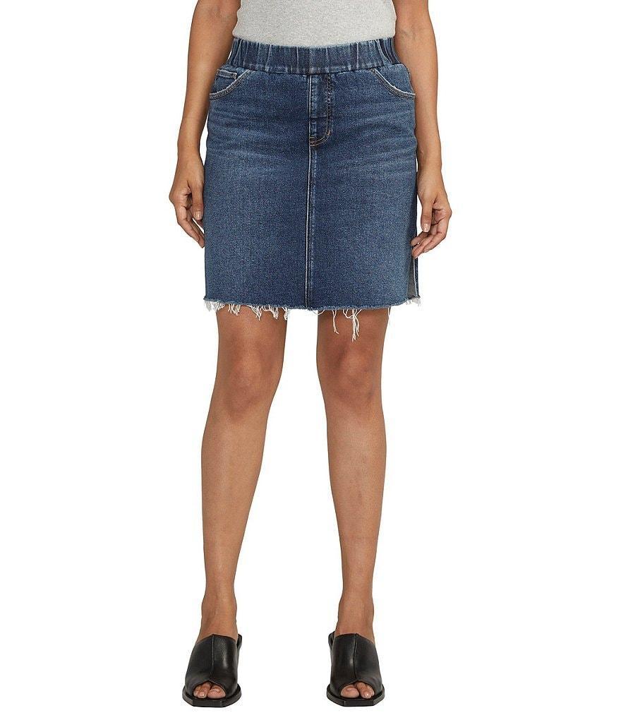 Jag Jeans Stretch Denim Mid Rise Skort Product Image