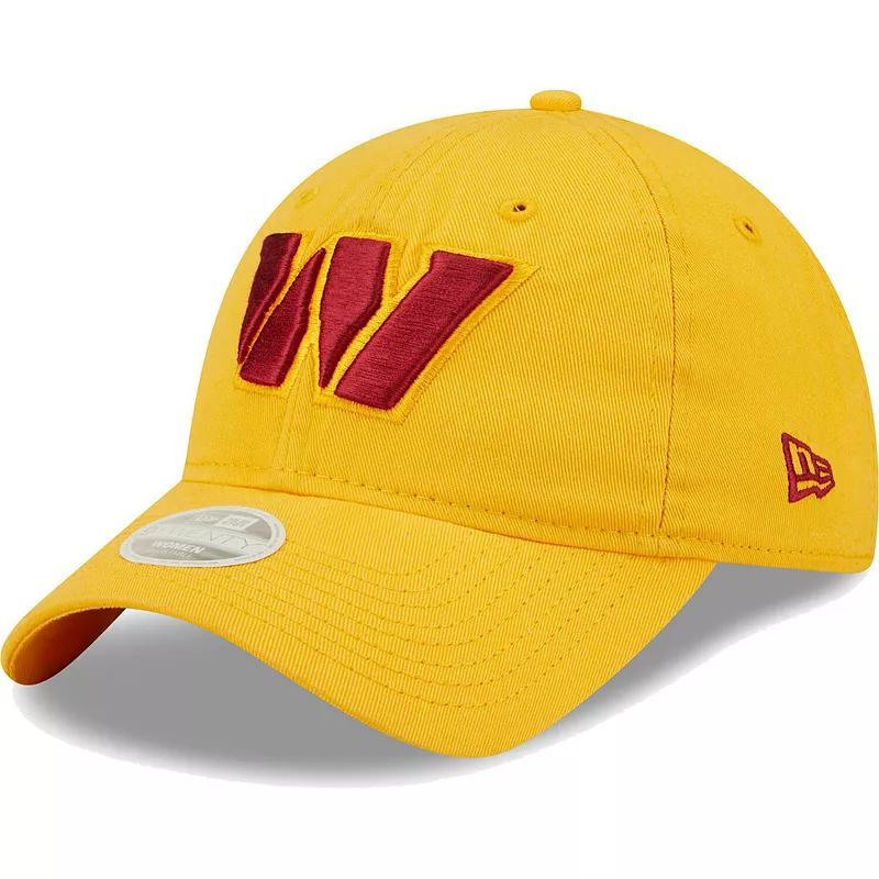 Womens New Era Gold Washington Commanders Core Classic 2.0 9TWENTY Adjustable Hat Product Image