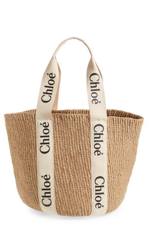 Chlo x Mifuko Large Woody Basket Tote Product Image