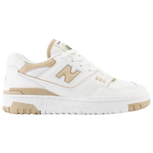 New Balance Womens 550 - Shoes White/Black/Grey Product Image