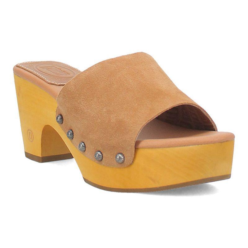 Dingo Beechwood Platform Side Sandal Product Image