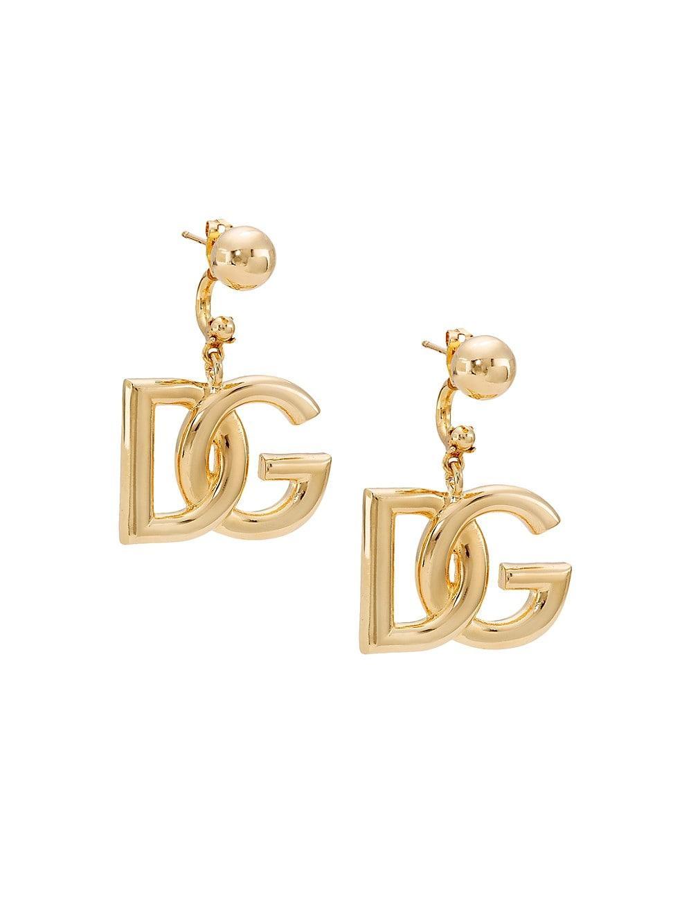 Womens Goldtone Monogram Ear Jackets Product Image